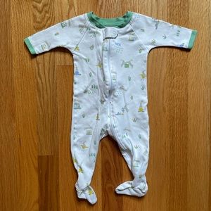 Lake Baby Bunny Footie Pajamas, Size 0-3 Months
